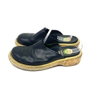 Earth Black Mules